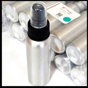 *20 Count Aluminum Bottles with Fine Mist Sprayers 2.5 oz NEW!